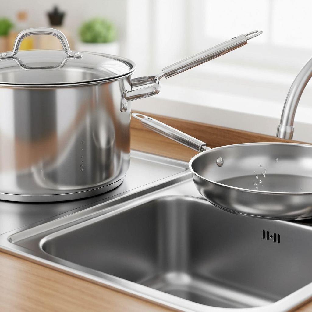 How to clean Calphalon stainless steel cookware